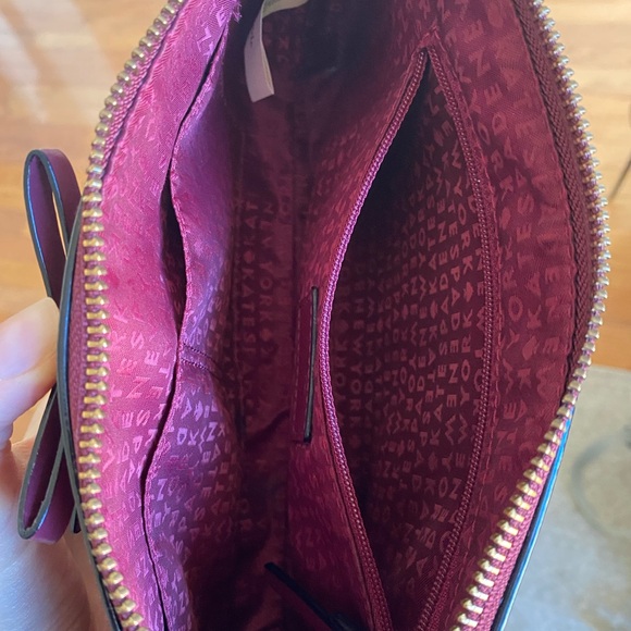 Kate Spade Burgundy and Gold “Sawyer Street Declan” Purse - Picture 10 of 10
